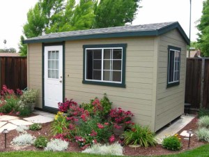 8x15 Tall Classic with house door & extra window - Fremont