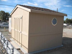 Our bare cement pad with pumps and equipment needed a secure shelter. Alameda County Water District