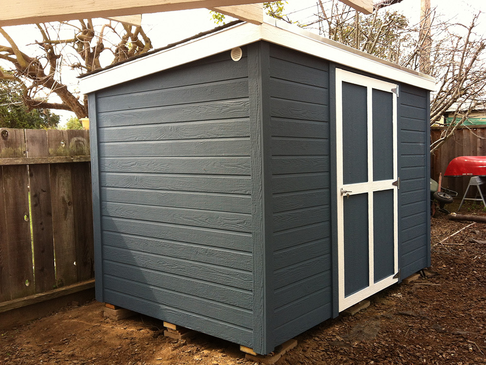 The Shed Shop - Fence Hugger Shed Model