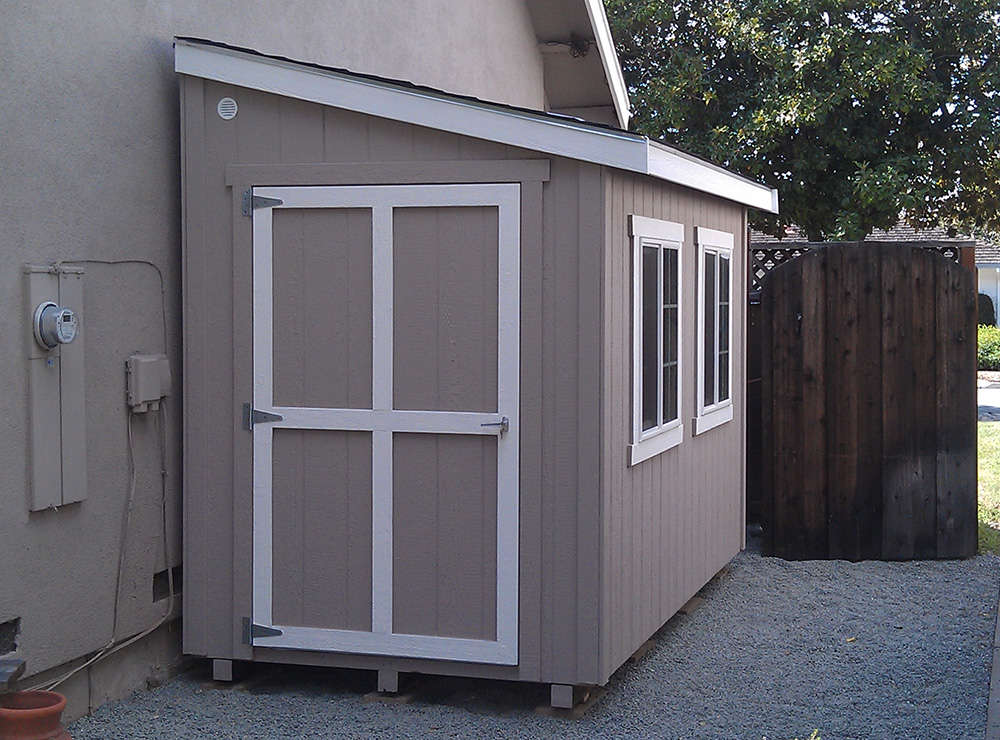 hip roof - rebuild lives with your storage shed purchase