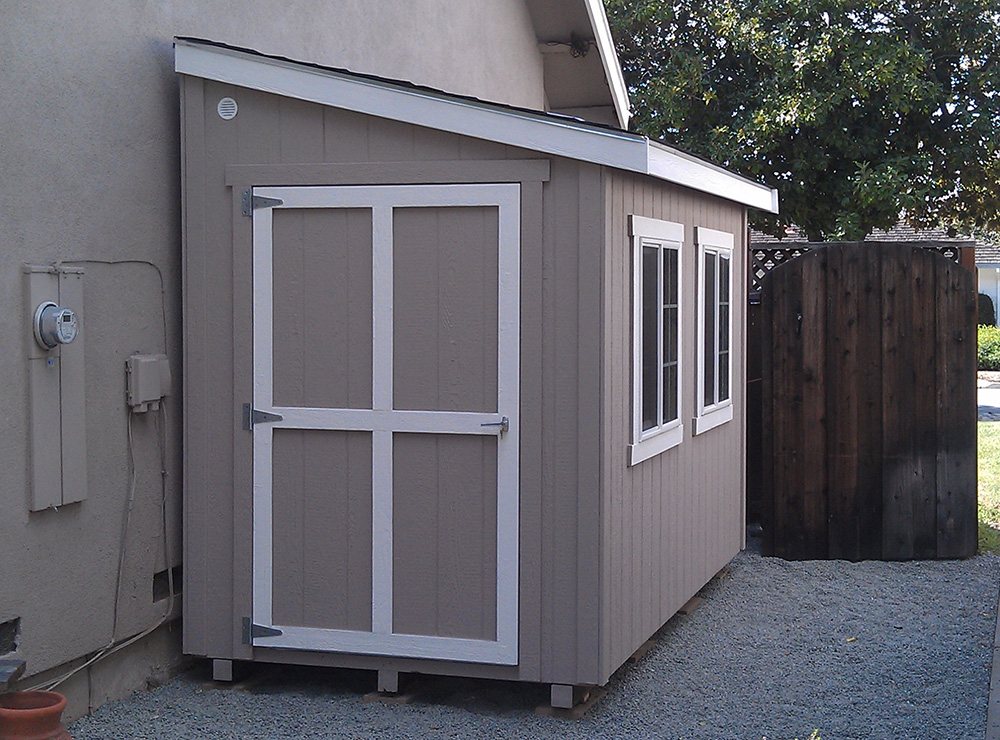 summerville 10 x 12 she shed – one slope design