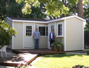 Garden Storage & Weight Room